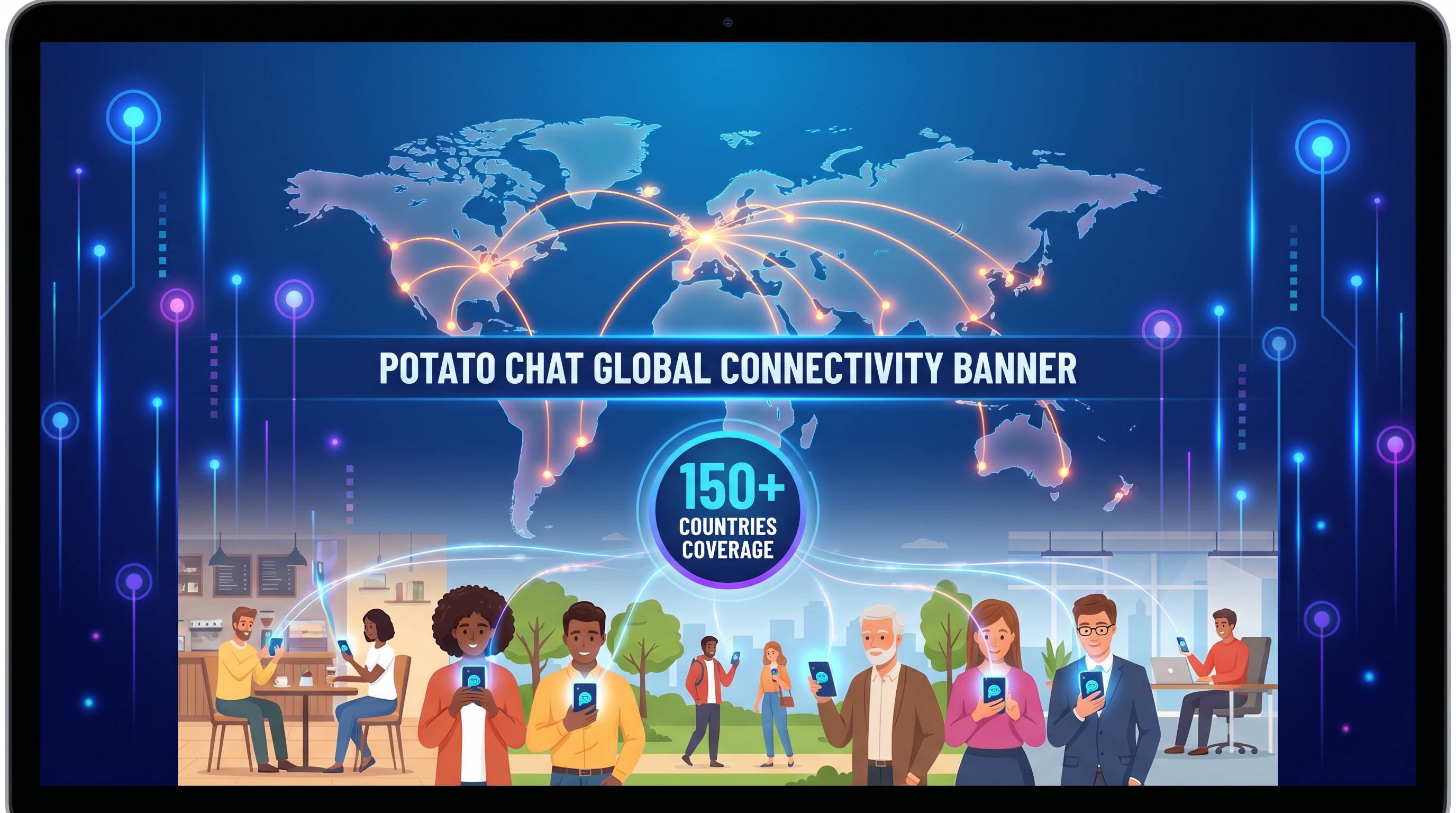 POTATO品牌全球连接展示